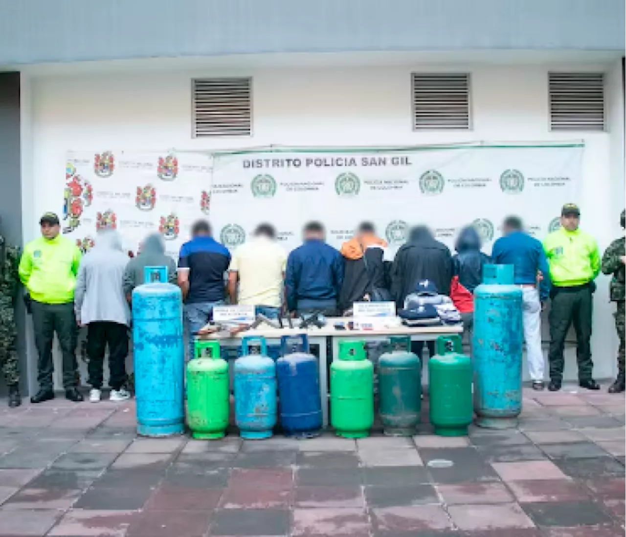 Banda hurtó $500 millones en cilindros de gas para venderlos en municipios