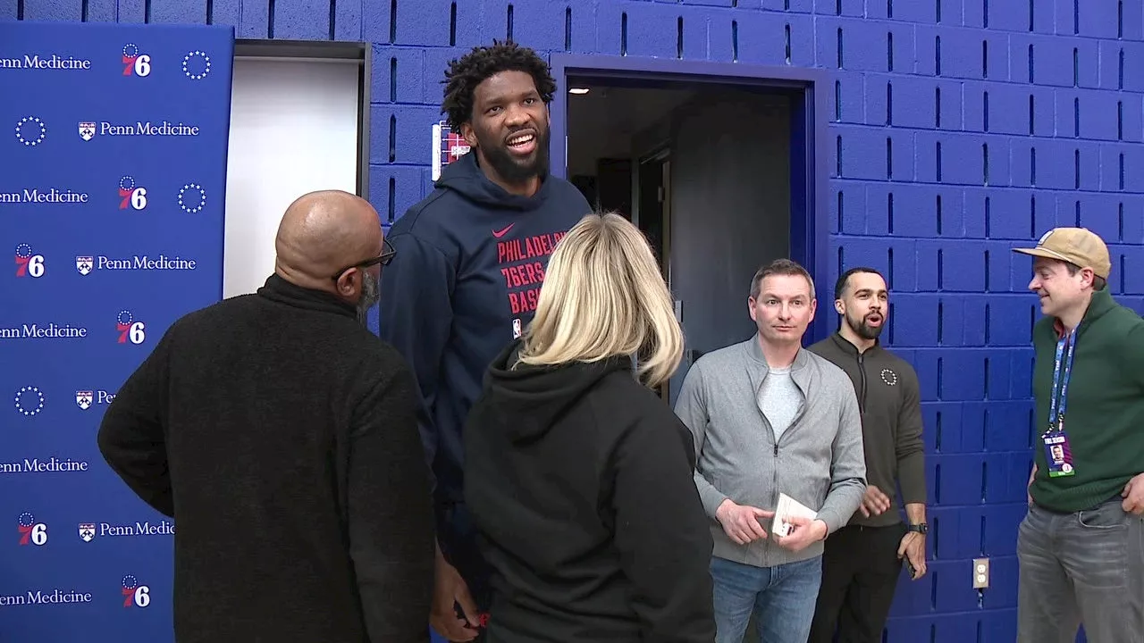 'Good likelihood' that injured Embiid will be back before start of playoffs, 76ers' Nurse says