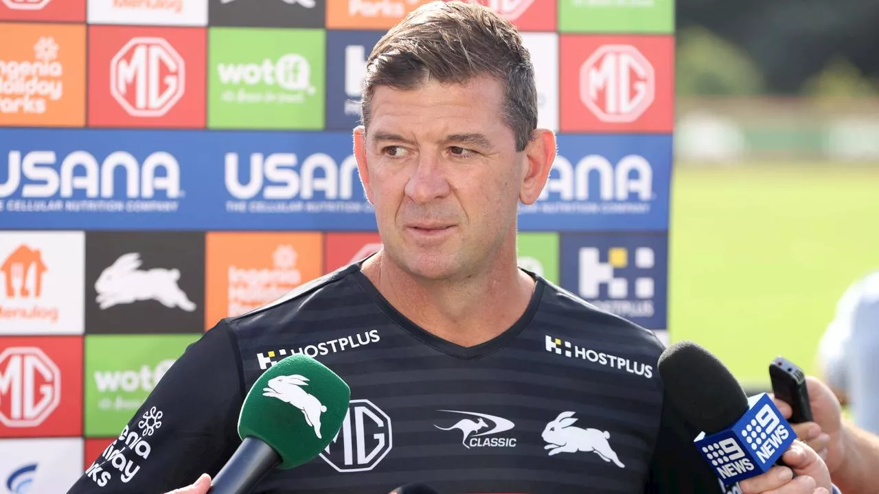 ‘Fight tooth and nail’: Demetriou stoic under fire as Souths coach refuses Latrell switch for rookie