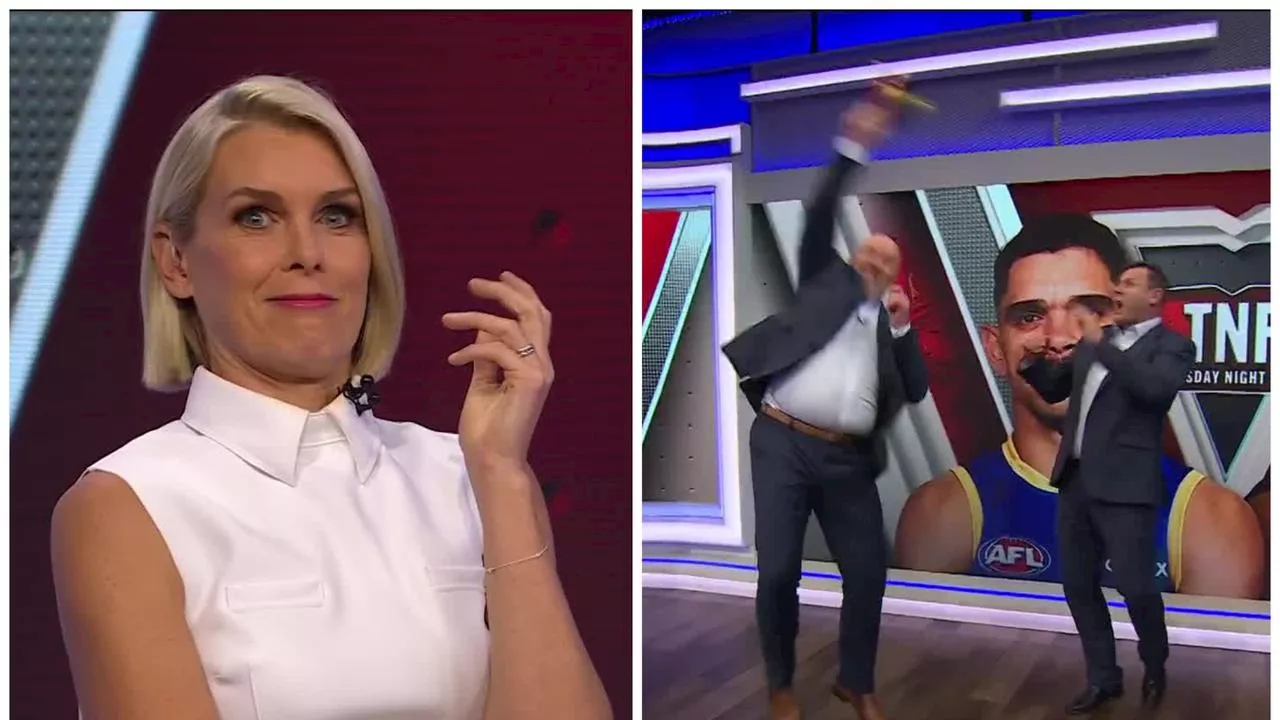 ‘Jason’s gone floppy!’: Easter mayhem as Fox Footy go rogue... again