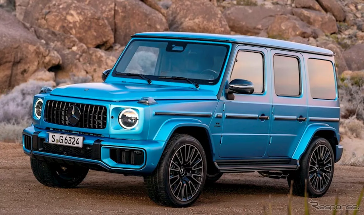 メルセデスAMG『G63』に改良新型、585馬力ツインターボを電動化