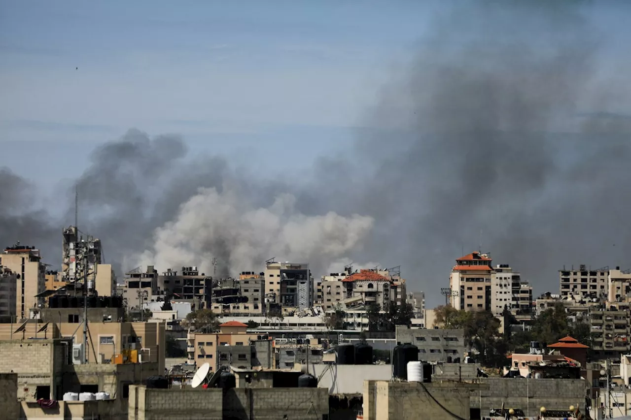 Palestinian fighters battle Israeli forces around Gaza’s Al Shifa Hospital