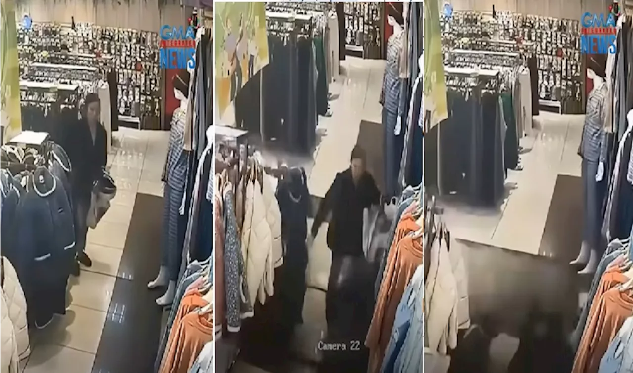 Babaeng namimili sa isang shopping center, nahulog nang bumigay ang bahagi ng sahig sa China