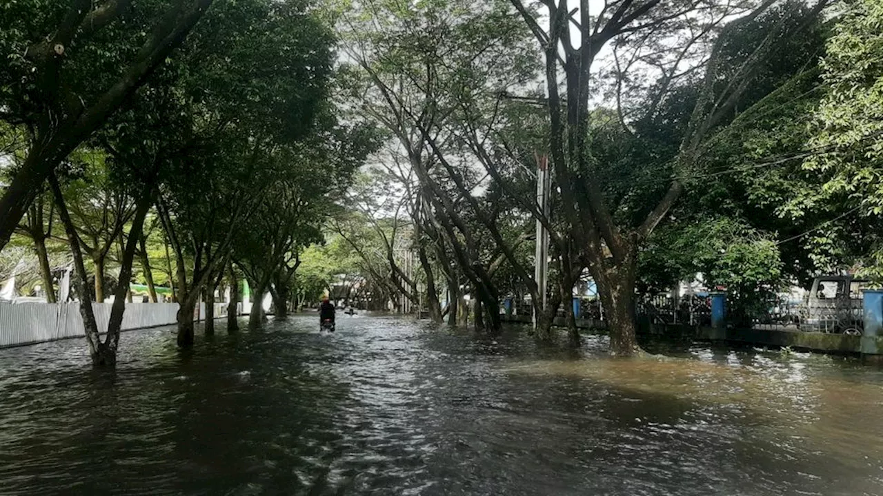 Genangan Masih Mengancam Kota Pontianak