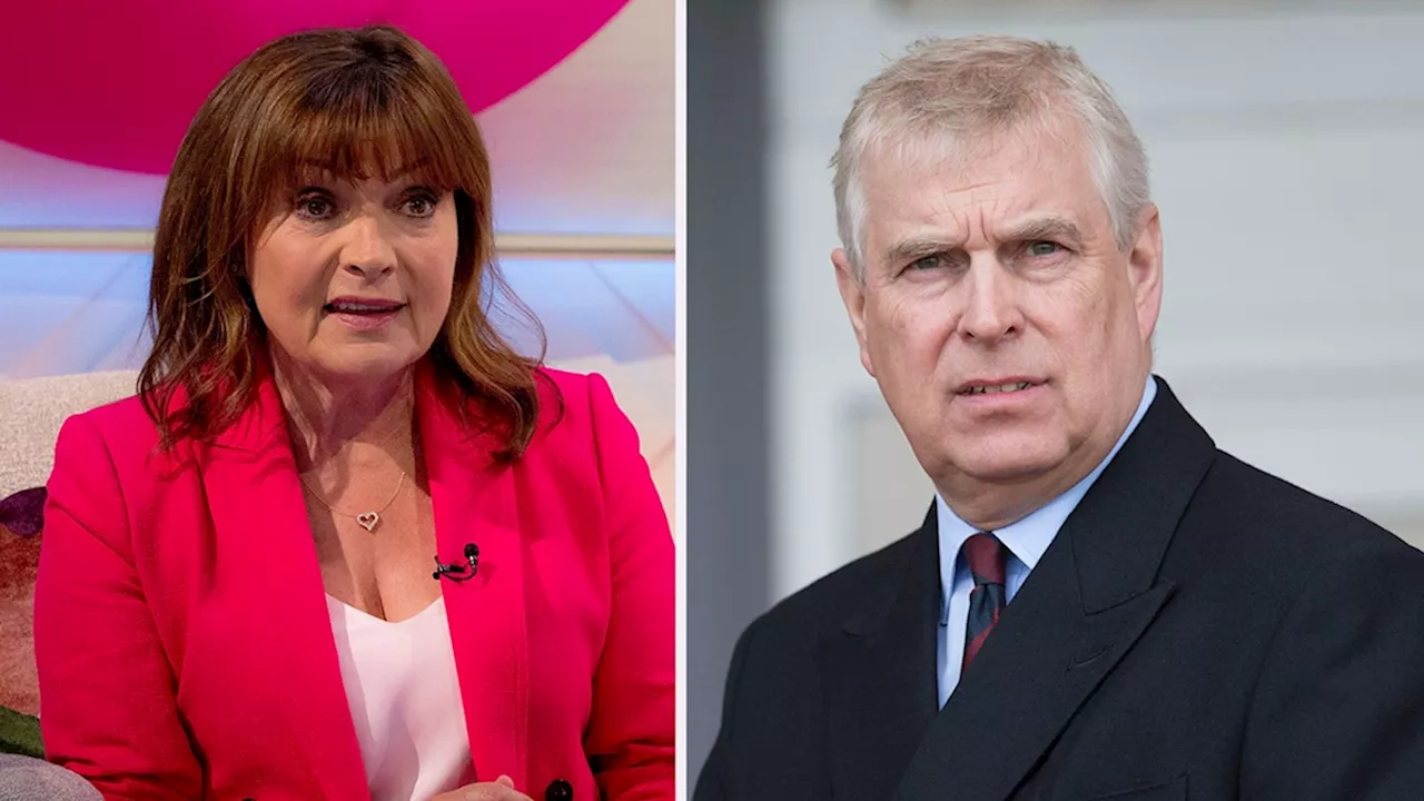 Lorraine Kelly brands Prince Andrew 'naive' over Newsnight interview