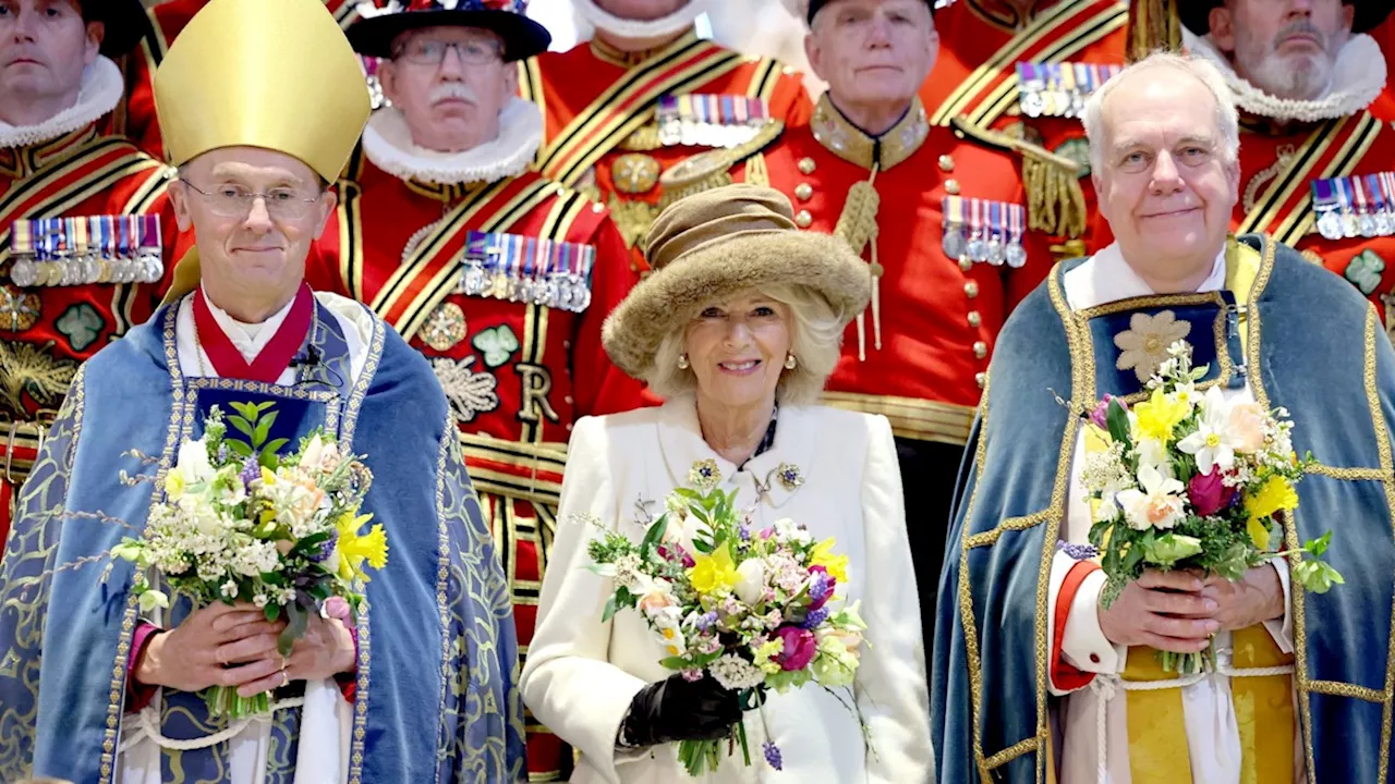 Queen Camilla makes royal history as she steps in for King Charles