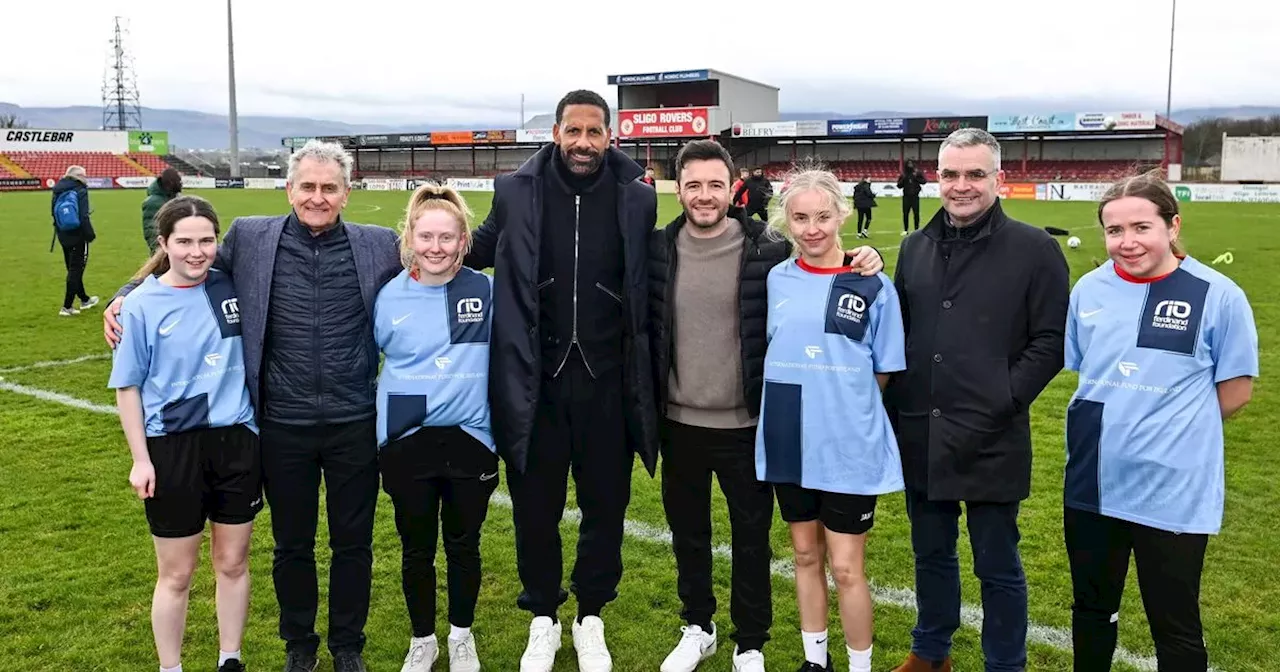 Manchester United legend Rio Ferdinand on his Irish links and charity work