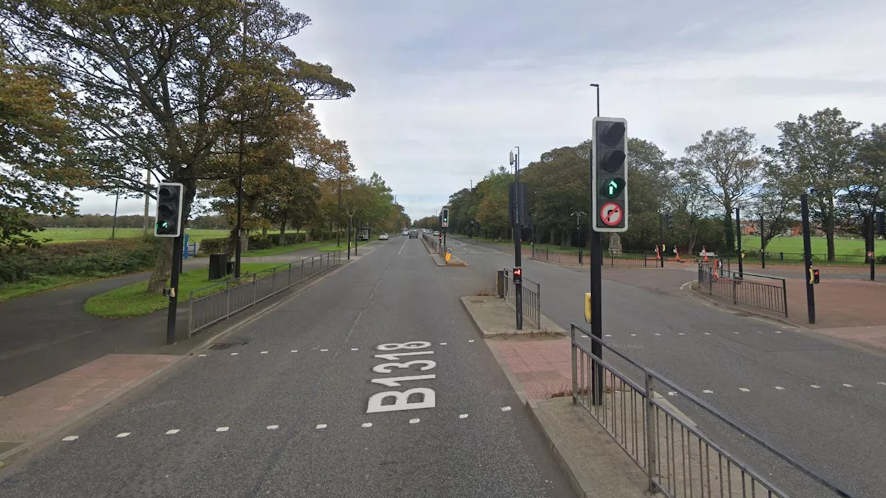 Man dies after being hit by a car on the B1318 Great North Road in Newcastle