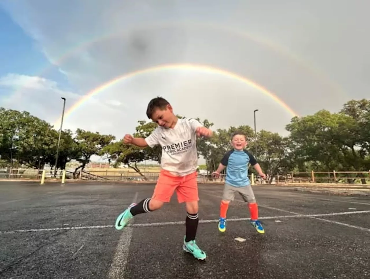 KSAT Connect users capture spectacular rainbows across San Antonio