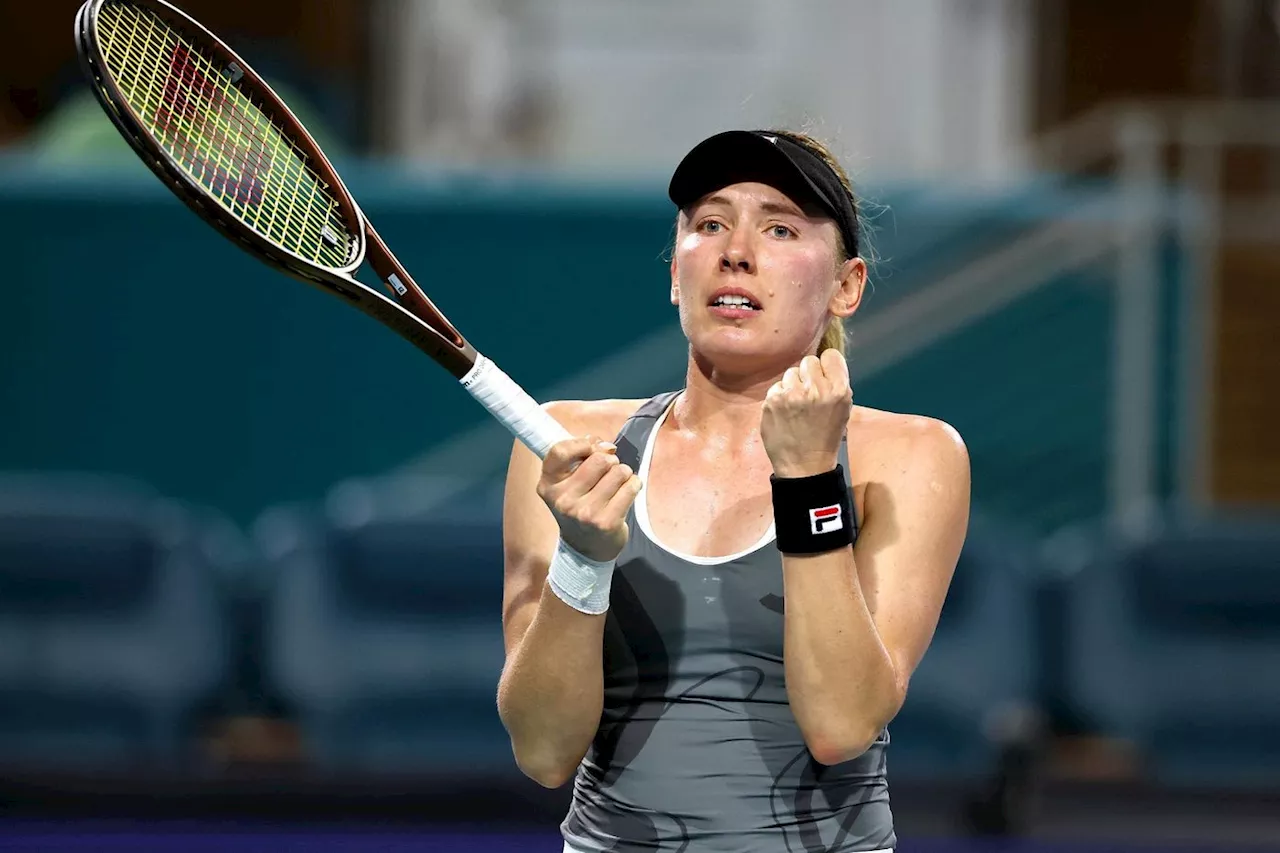 WTA 1000 de Miami: Alexandrova écarte Pegula et rejoint Collins en demi-finale