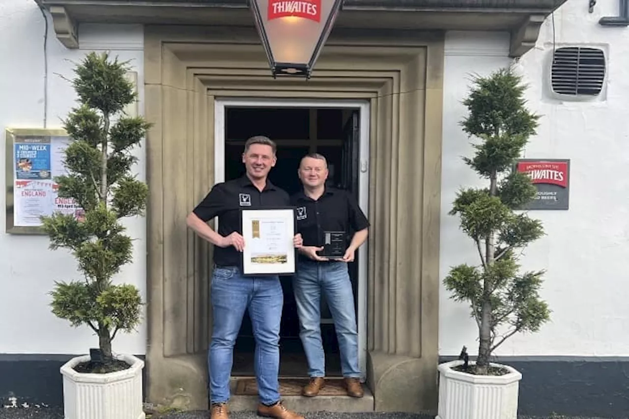 The White Hart in Sabden scoops prize at Ribble Valley Business Awards 2024