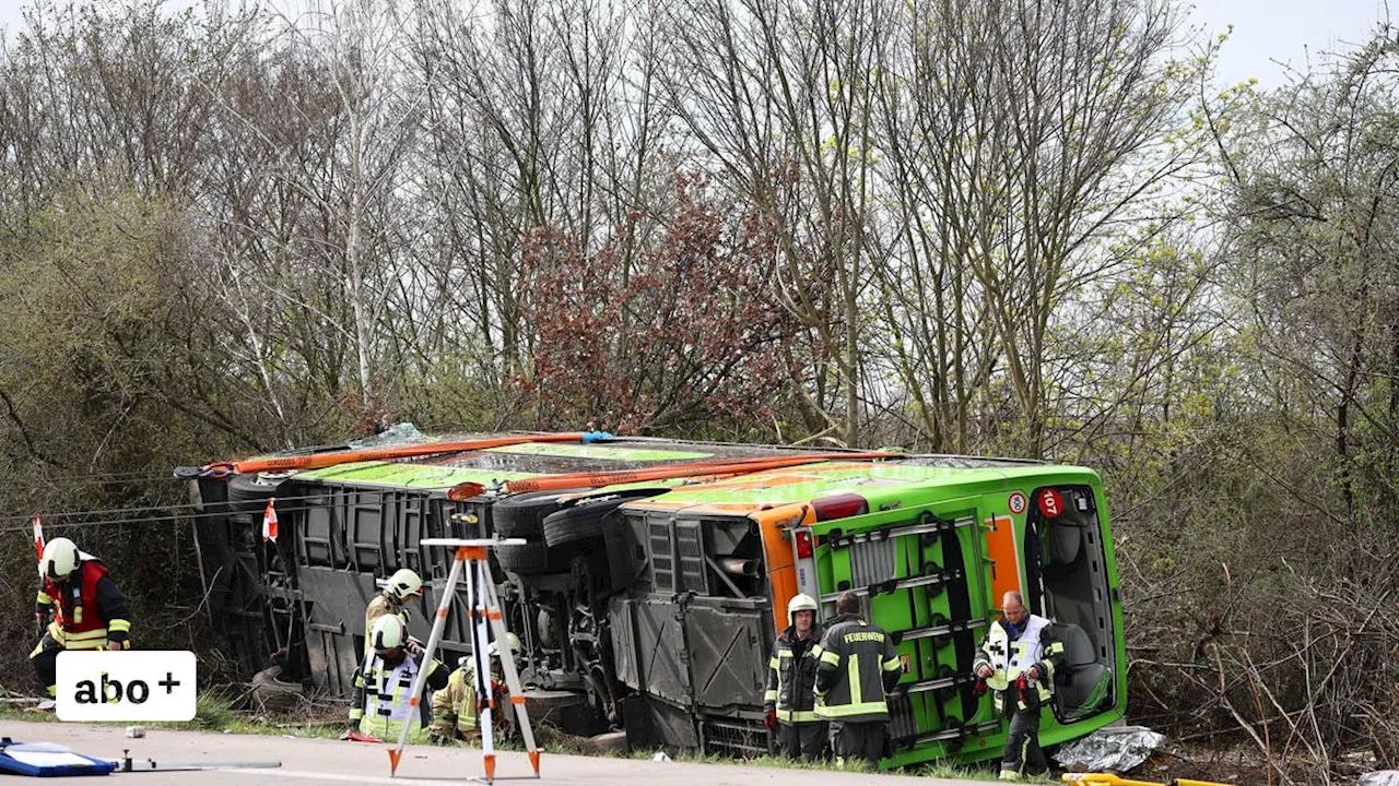 Flixbus-Unfall: Keine Schweizer Staatsangehörigen unter den Todesopfern