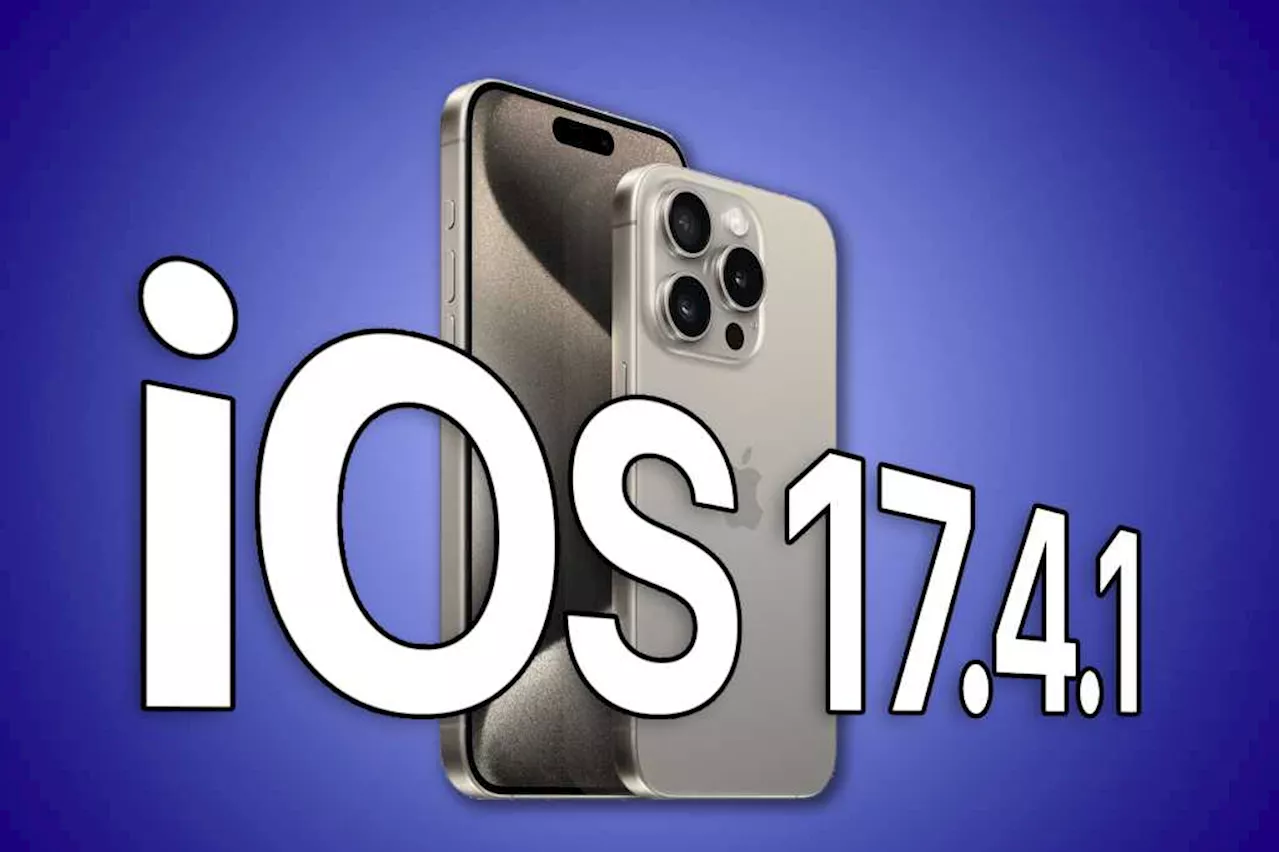 Neue Version von iOS 17.4.1 ist über den Finder verfügbar