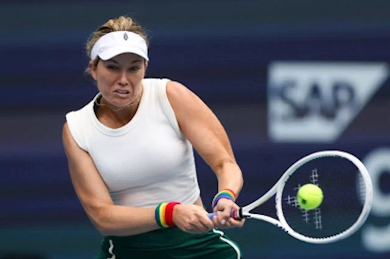 Collins beats Garcia to move into Miami Open semis