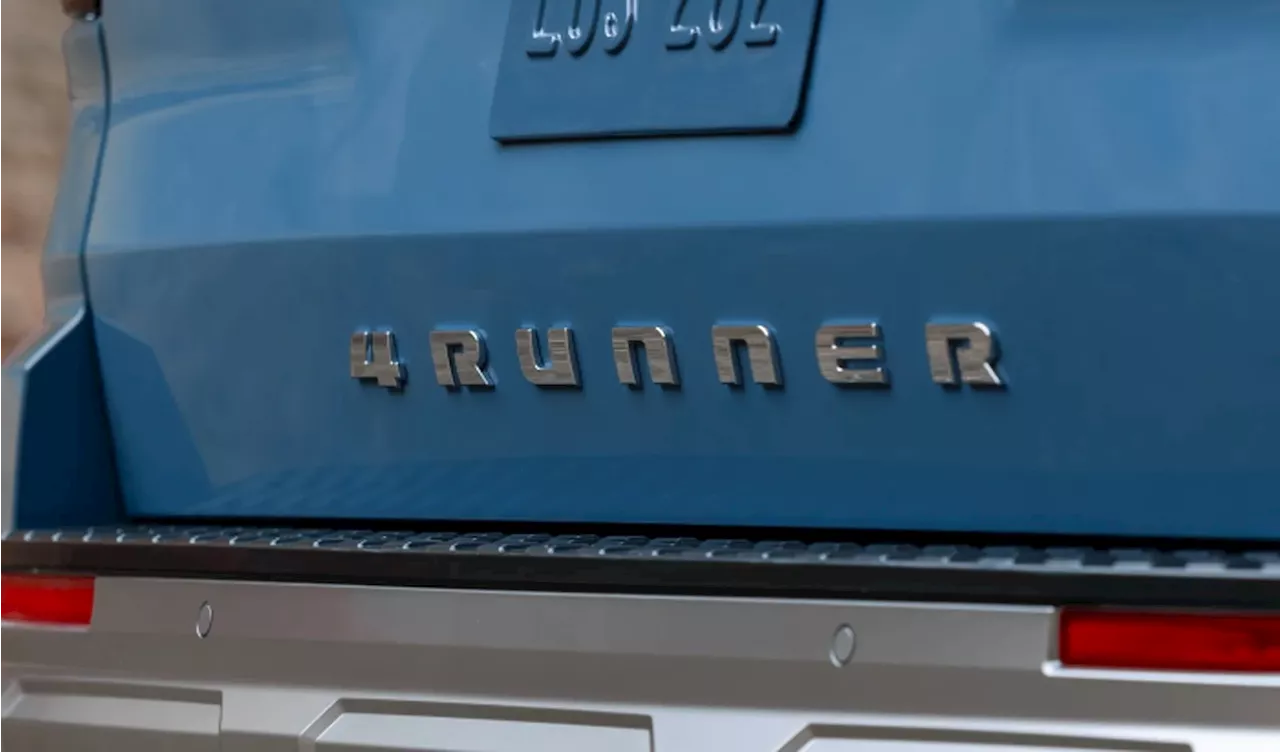 Redesigned 2025 Toyota 4Runner teased