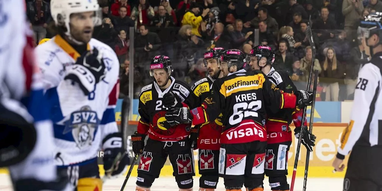 SCB: Dominik Kahun freut sich über den Sieg der Berner