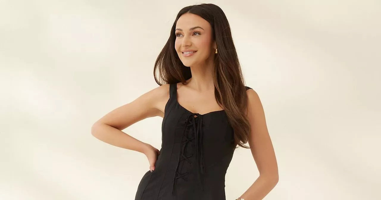 Michelle Keegan's £60 corset dress gives a House of CB-like look for £110 less