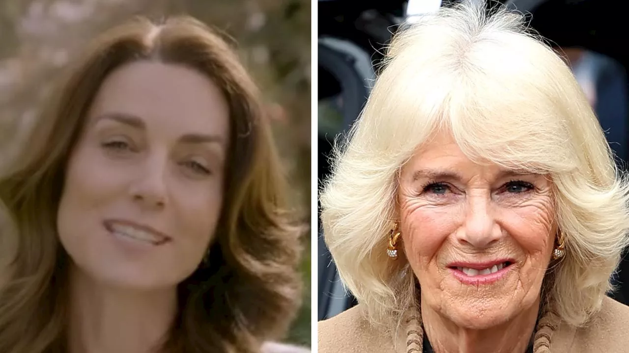 Camilla gives rare update on Kate