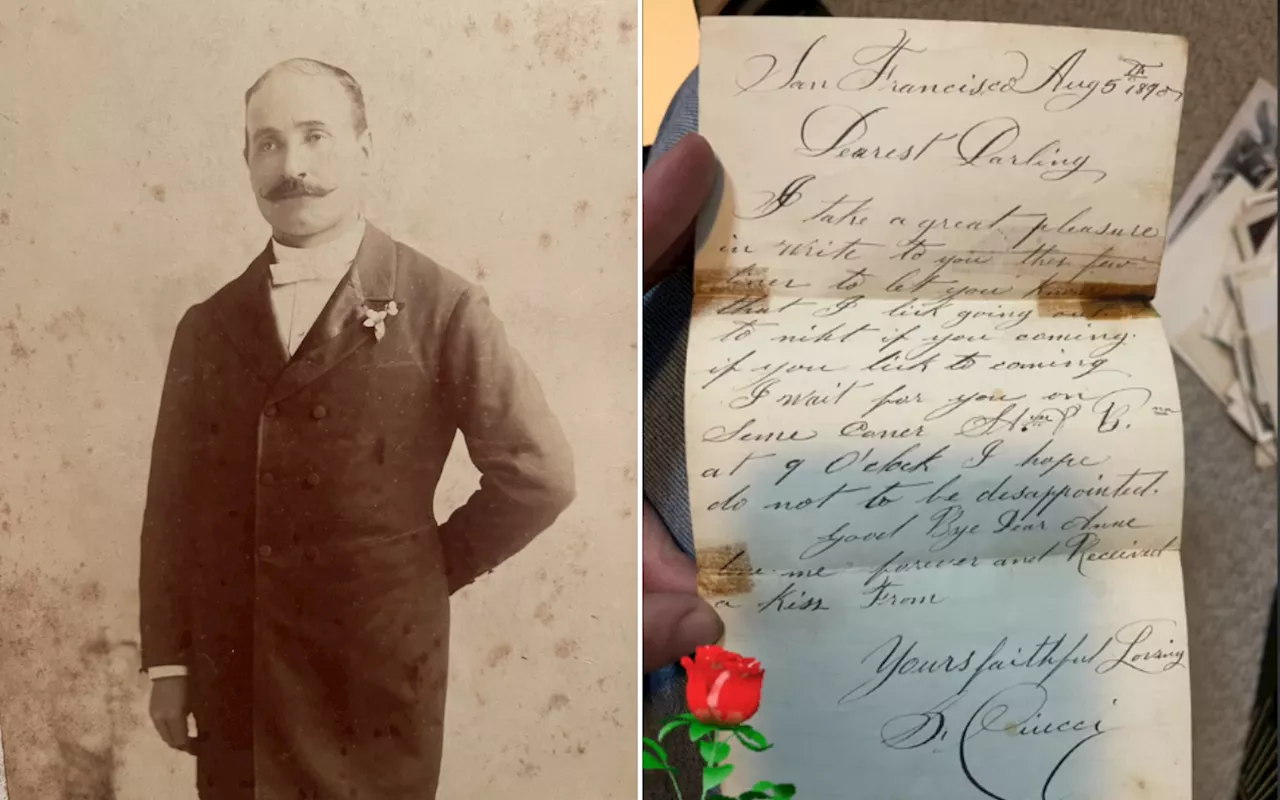 Woman Discovers Great-Great-Grandfather's Love Letter From 1890