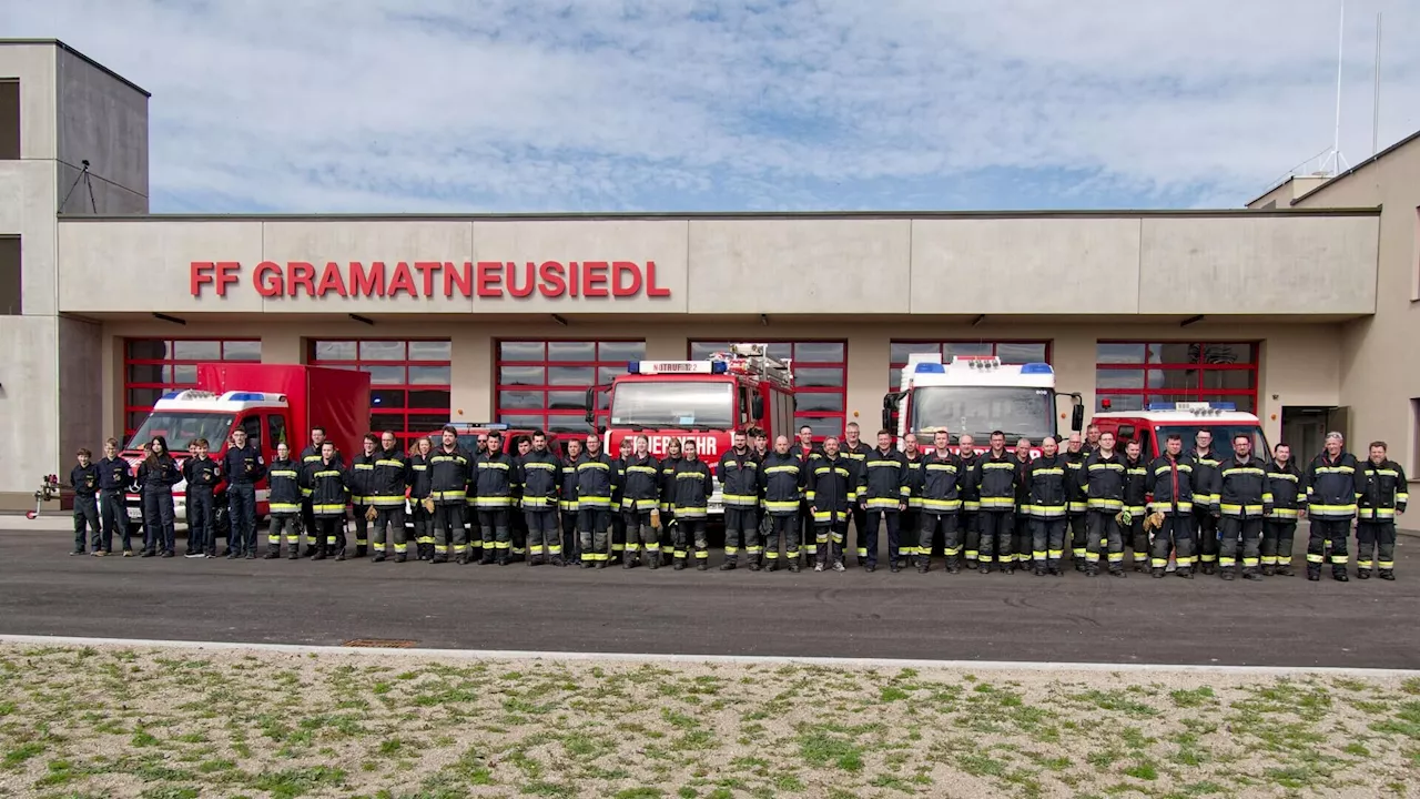 Gramatneusiedler Feuerwehr hat ihr neues Zuhause bezogen