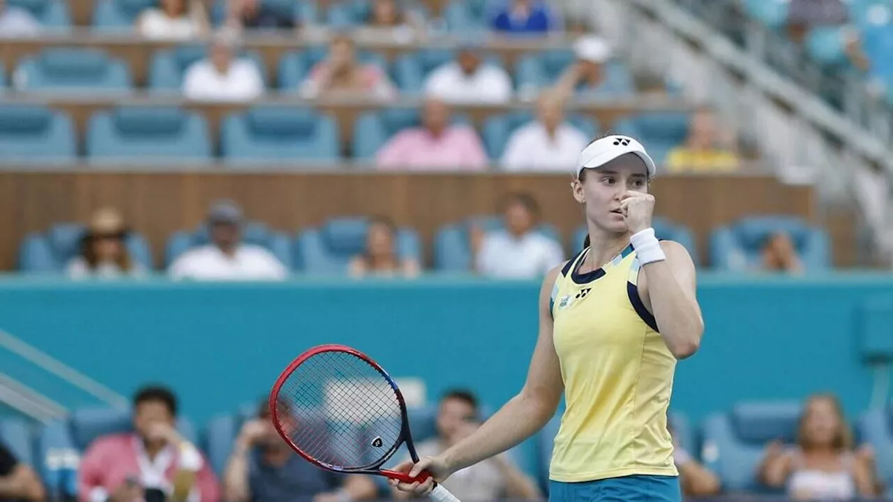 WTA 1000 de Miami. Rybakina en finale à Miami après son succès face à Azarenka