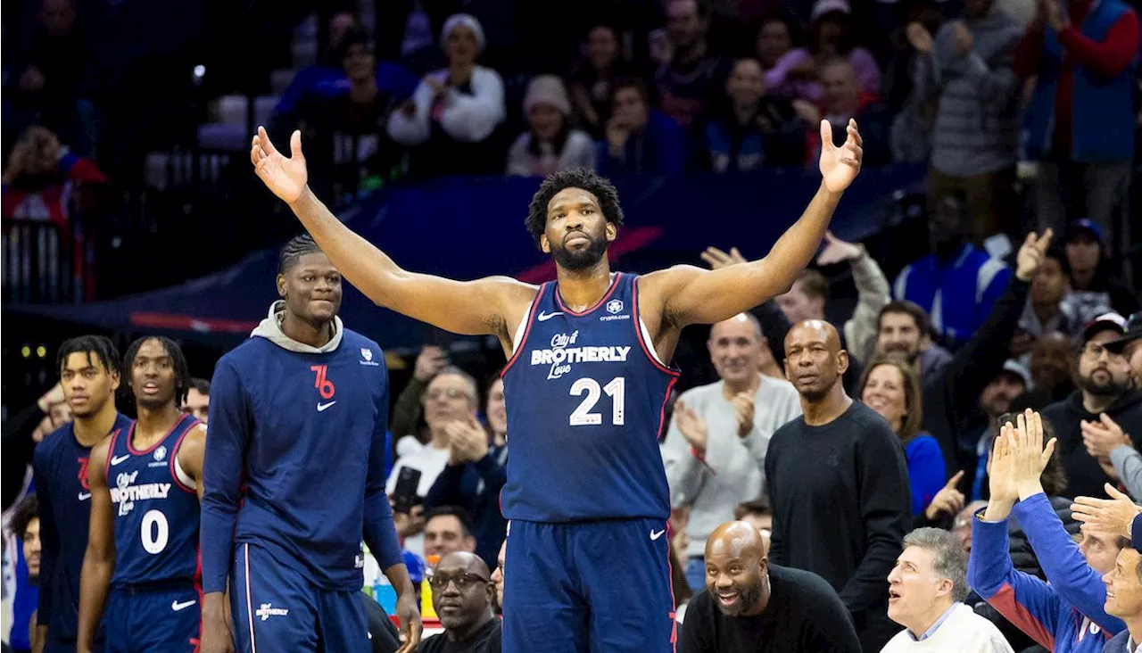 76ers optimistic Joel Embiid could return in regular season