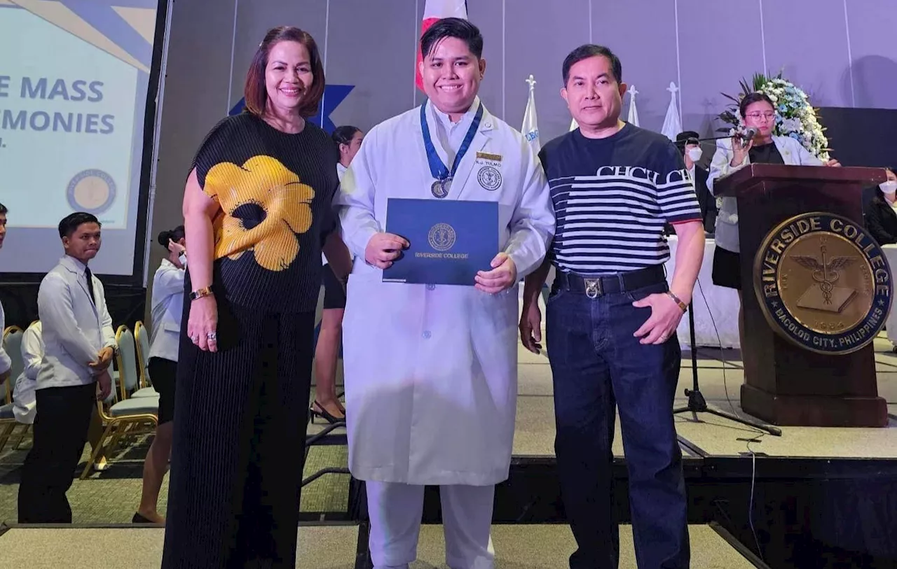 Like father, like son: Bacolod student tops same medtech exam his father aced 39 years ago