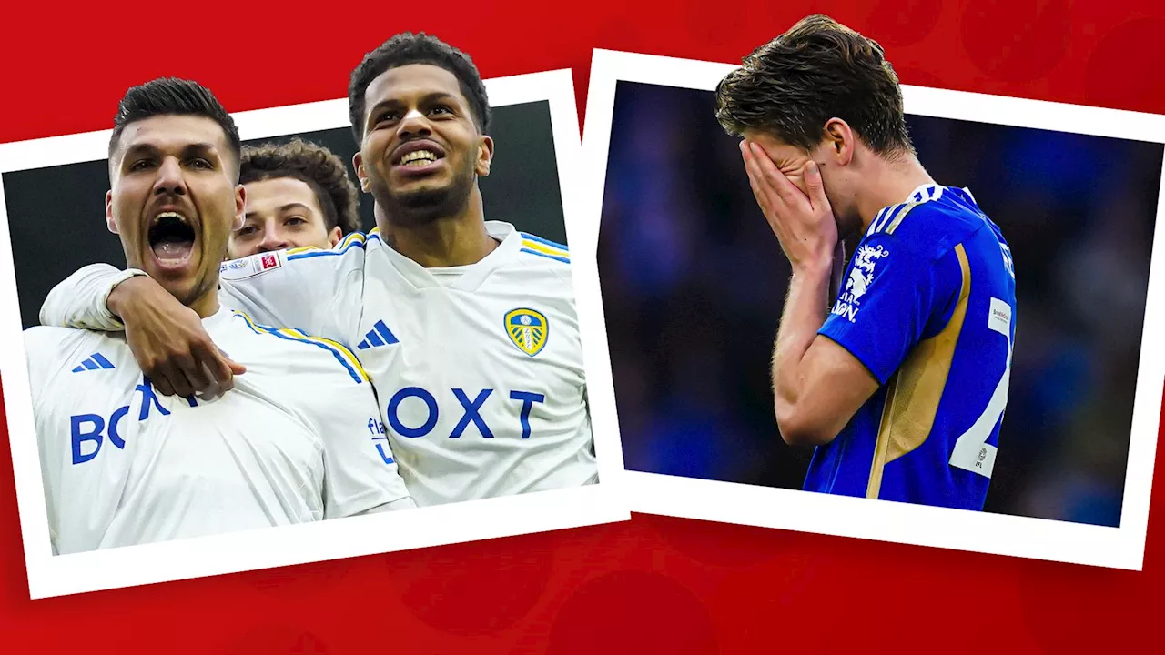 Championship promotion race: How a relentless Leeds and a lacklustre Leicester blew the battle wide open