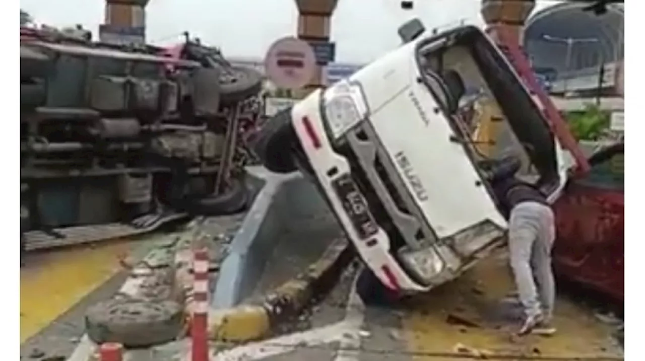 Jadi Tersangka Kecelakaan di Gerbang Tol Halim, Sopir Truk: Saya Beli Semua Mobilnya!