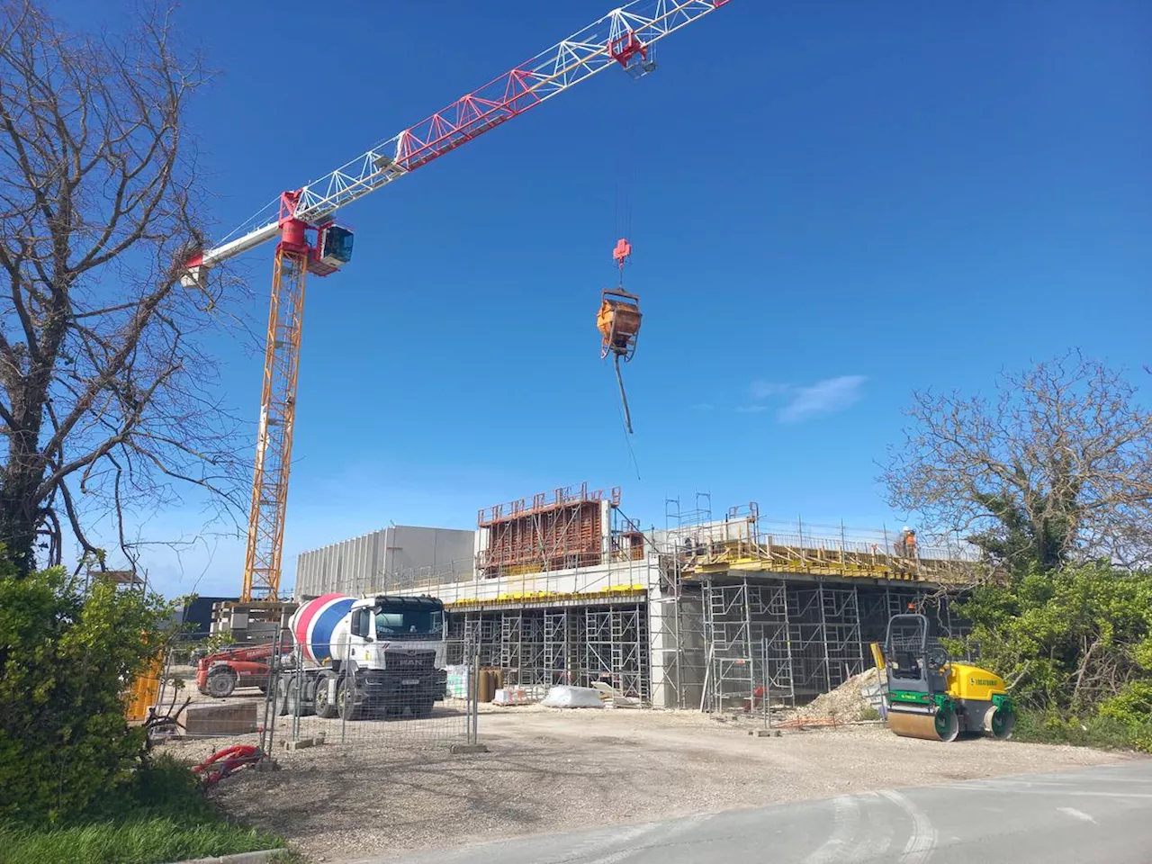 À Royan, après un « ralentissement », le chantier du centre technique municipal avance à nouveau