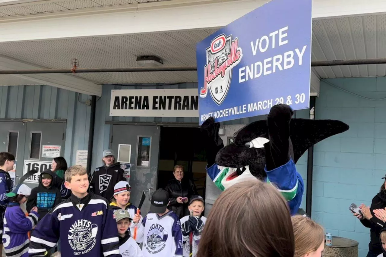 Enderby’s Kraft Hockeyville momentum catches Vancouver Canucks