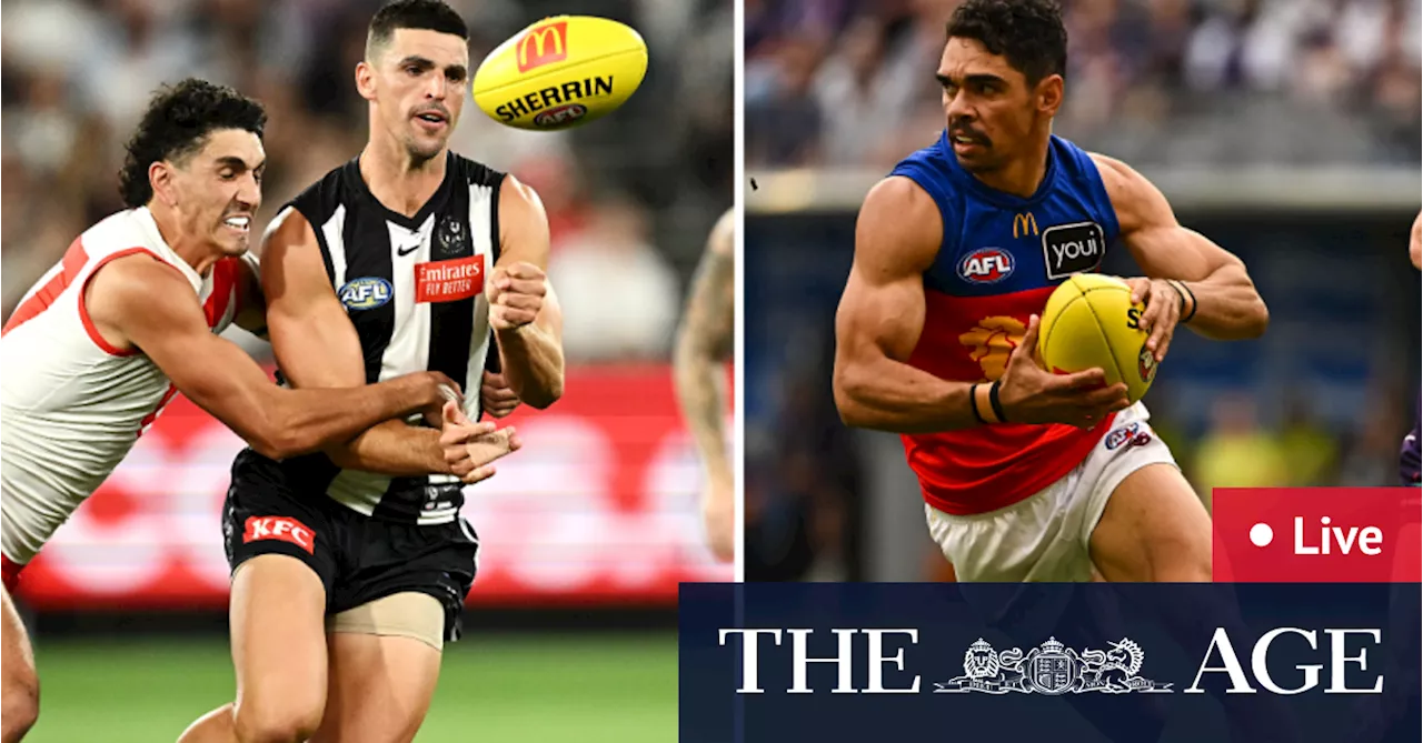 AFL 2024 round three LIVE updates: Collingwood choose Jack Crisp as sub for vital Gabba clash