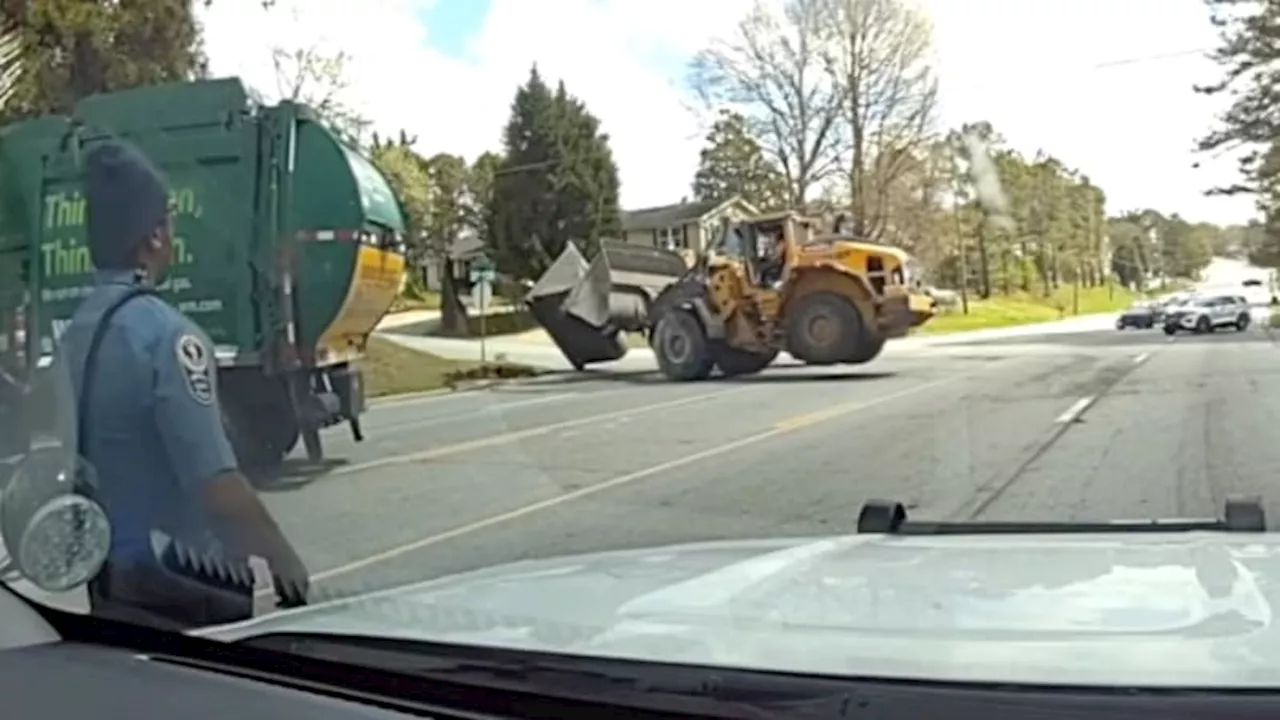 Sometimes, it takes a front loader to stop a front loader