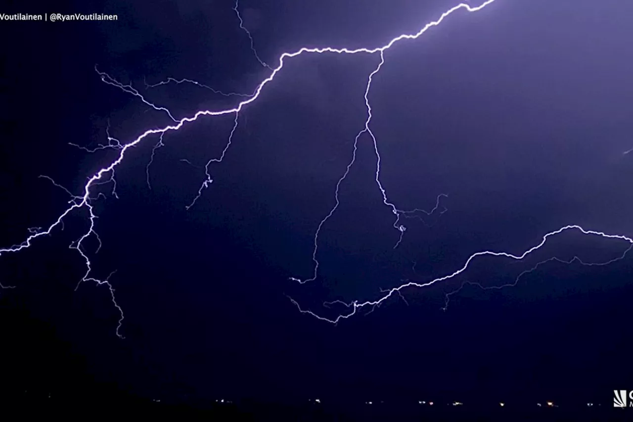 'Big boom and a jolt': B.C. family recounts flight where lightning strikes plane