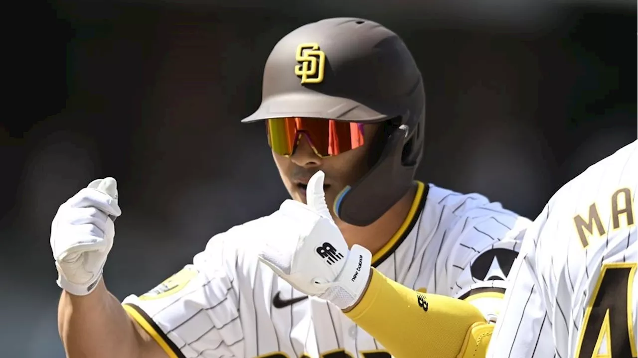 Cronenworth lifts Padres to a win over Melvin's Giants