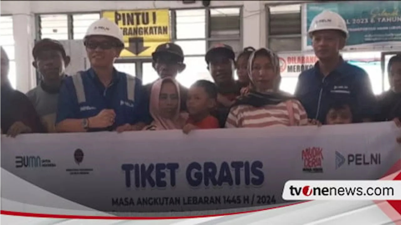 Info Mudik, Pelni Buka Kuota Mudik Gratis untuk 13.060 Orang