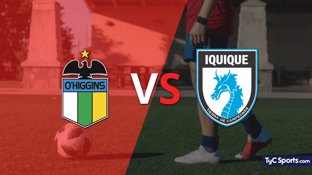 O'Higgins vs. Deportes Iquique en vivo: cómo verlo, horario y TV