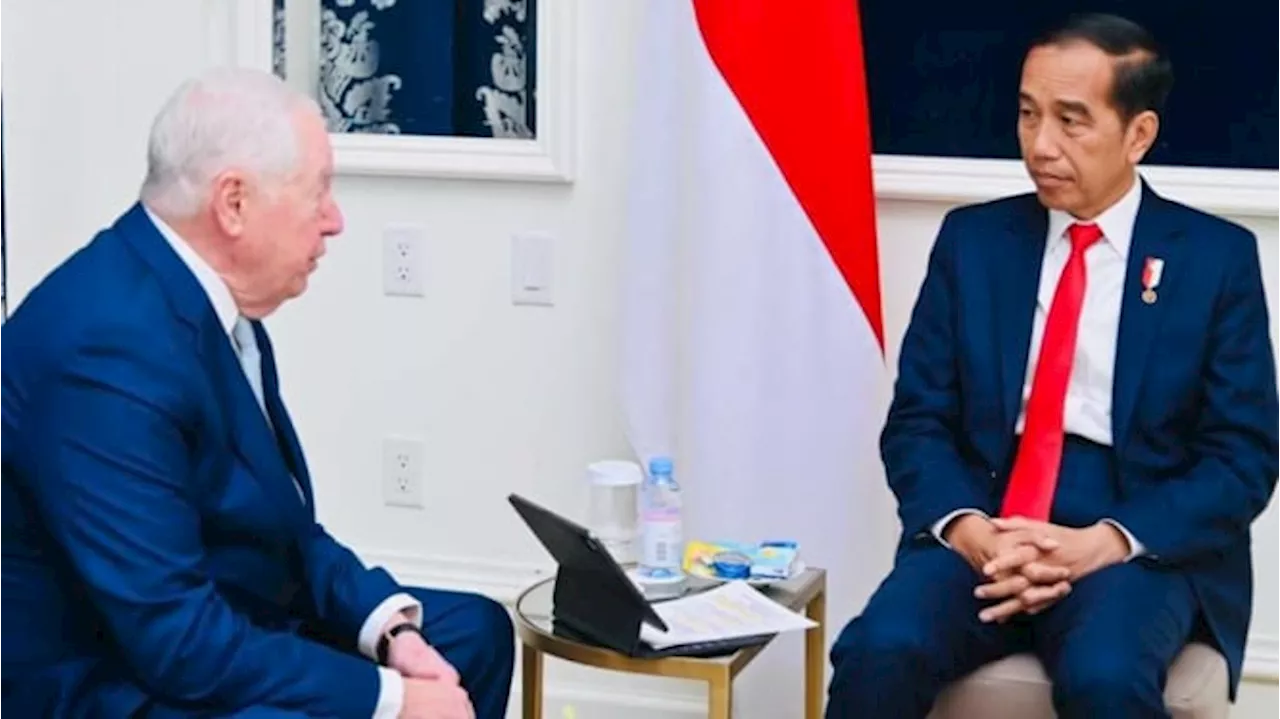 CEO Freeport Temui Jokowi di Istana, Bahas Smelter hingga Perpanjangan Izin Tambang