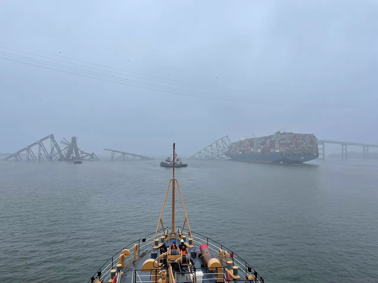 The Francis Scott Key bridge collapses, and Baltimore’s heart breaks