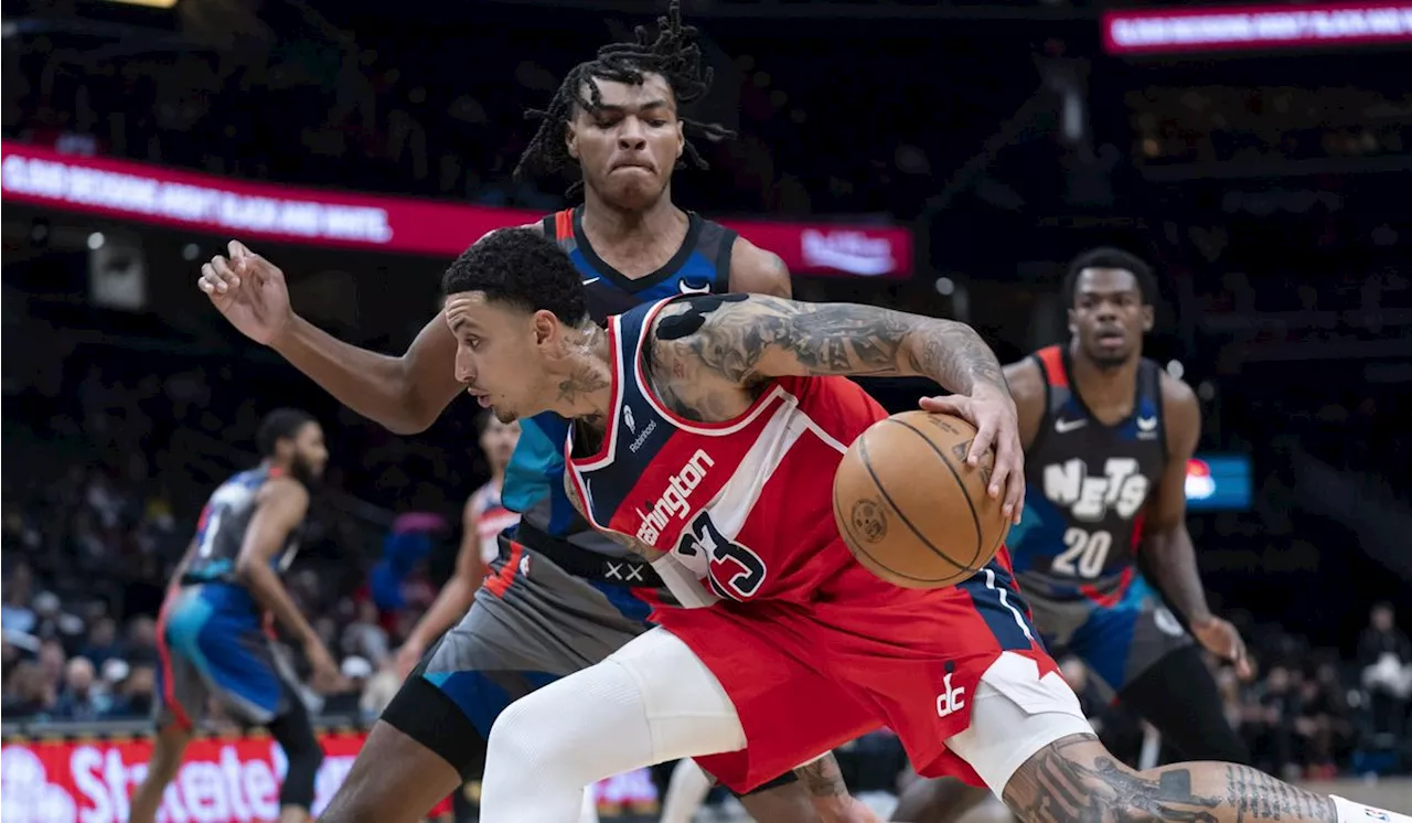 Cam Thomas scores 38 points as Nets snap Wizards' three-game streak with overtime win