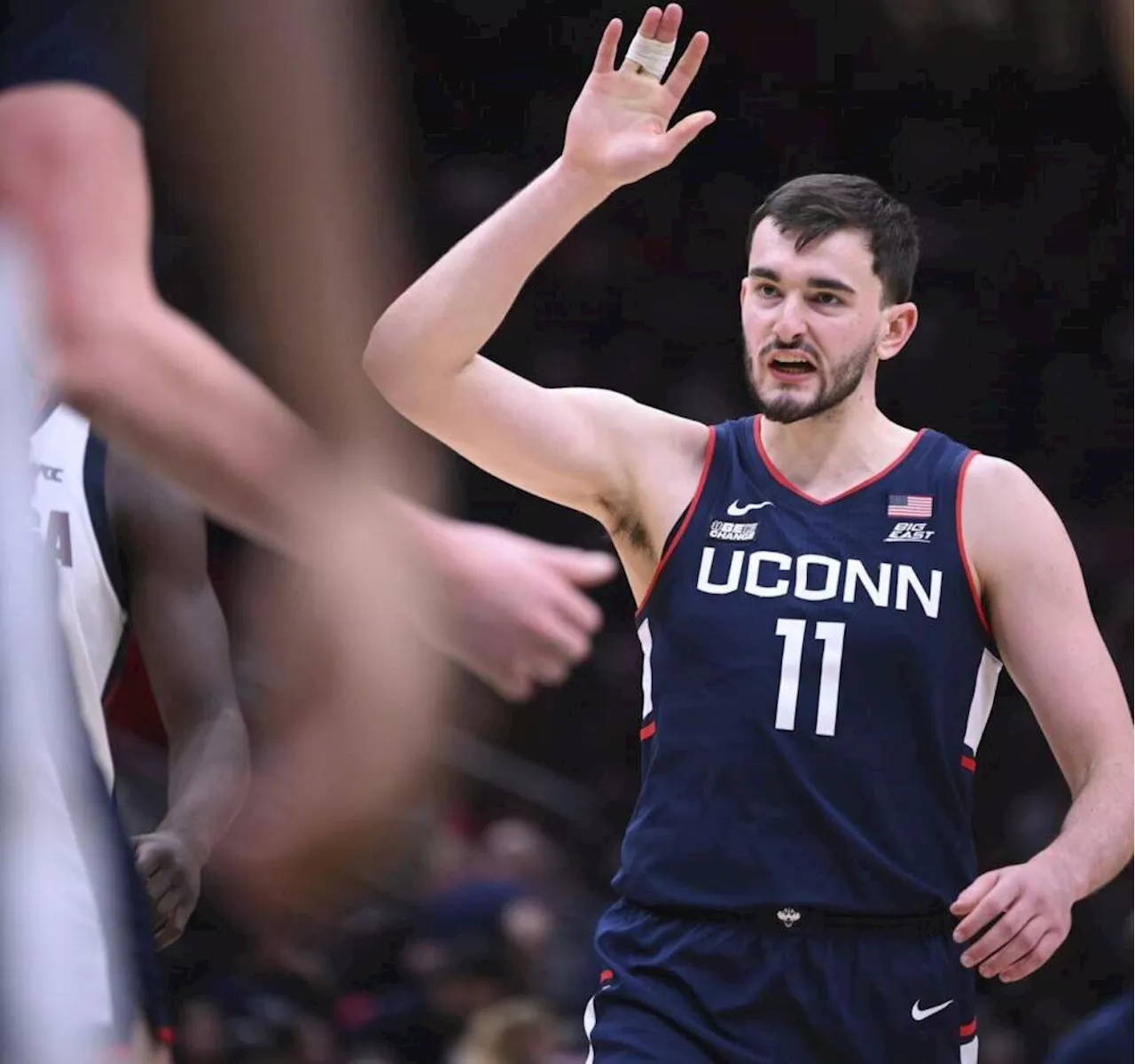 For March Madness, this Massachusetts mom is cheering on her UConn Husky, Alex Karaban