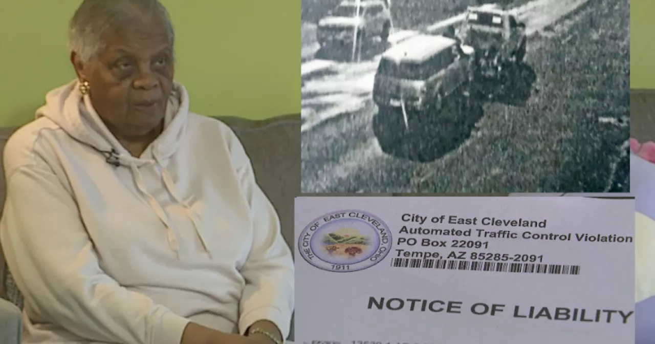 East CLE traffic camera issues ticket to grandmother while her van was being towed