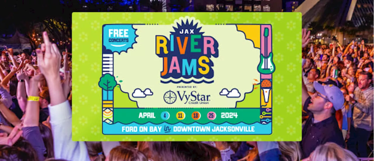 Jax River Jams to rock downtown every Thursday in April