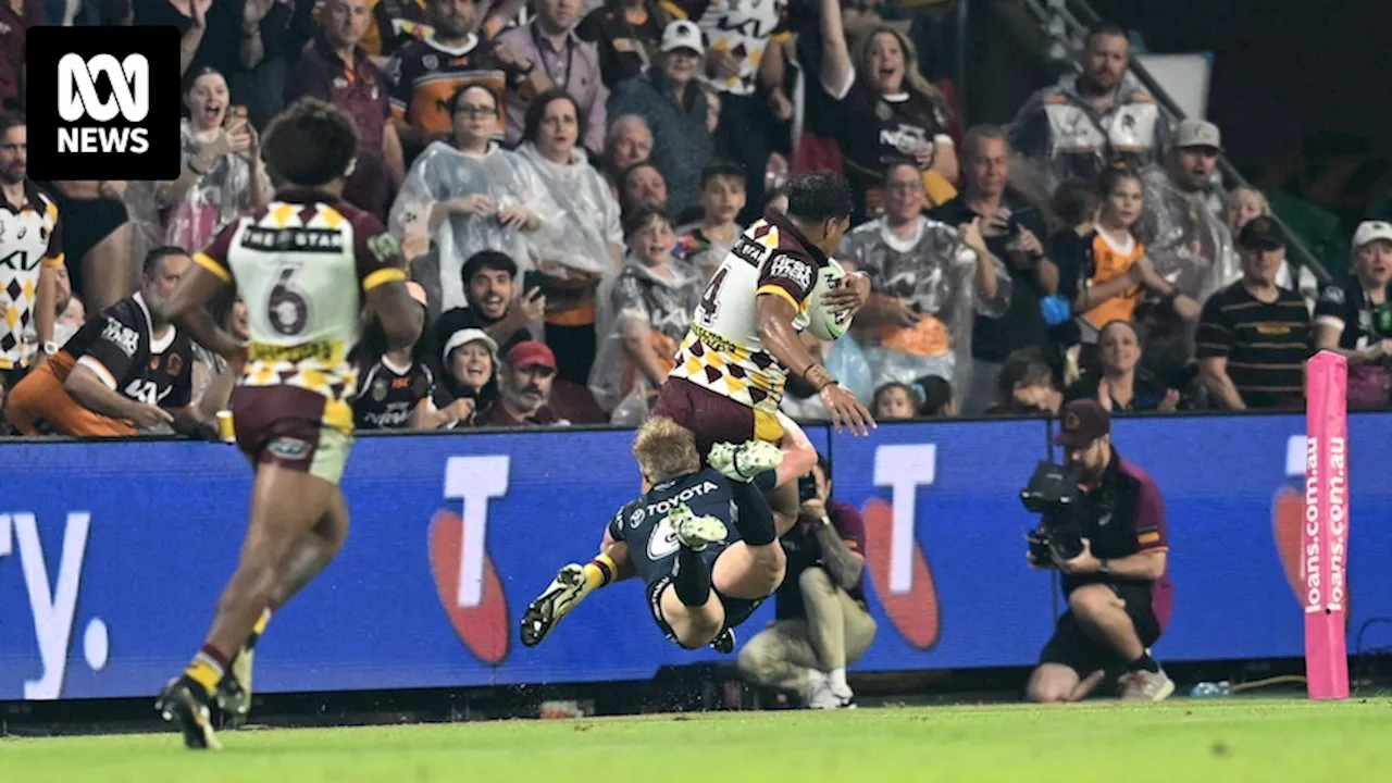 Broncos down the ladder-leading Cowboys despite Tom Dearden try-saver, Rabbitohs earn first win for 2024 over the Bulldogs