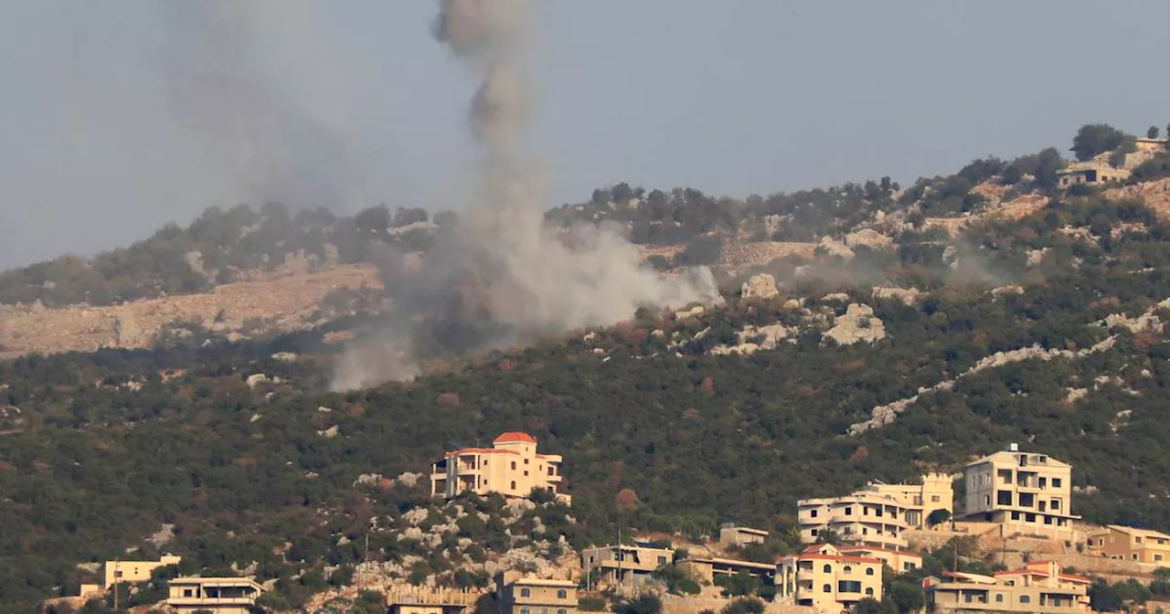 Israeli airstrikes in Syria kill dozens, including soldiers and Hezbollah militants