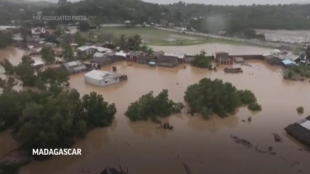 A tropical cyclone makes landfall in northern Madagascar, killing 18 people