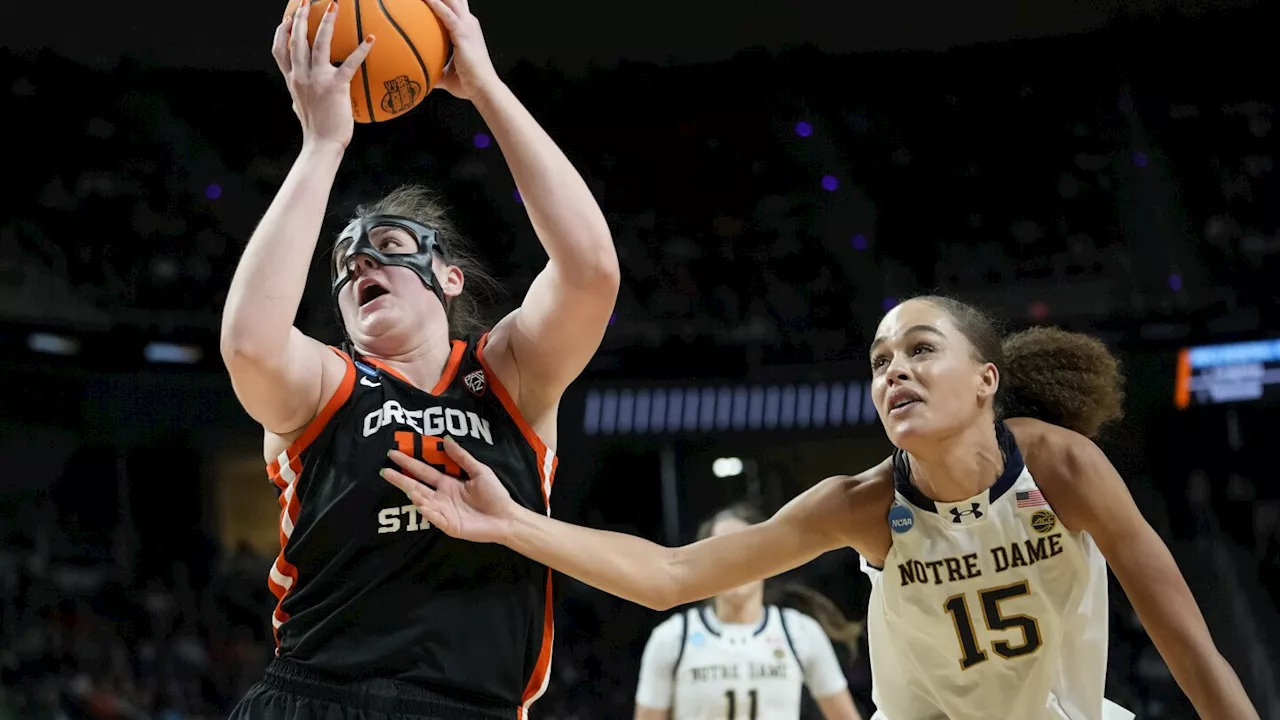 Oregon State frustrates Hidalgo and beats Notre Dame 70-65 in Sweet 16