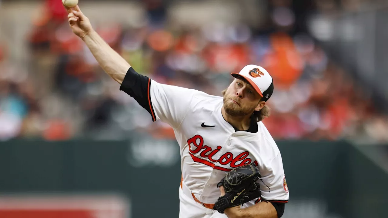 Orioles beat Angels 11-3 as Burnes strikes out 11