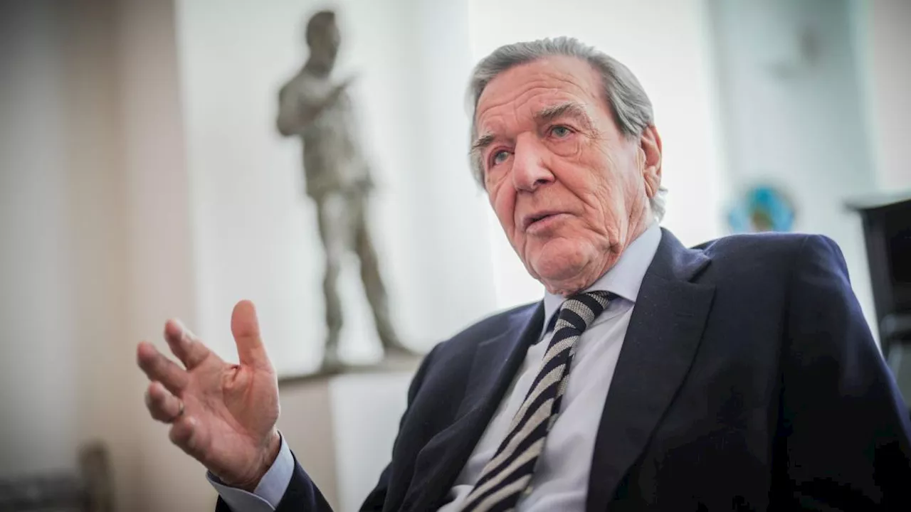 Schröder will sich nicht aus SPD-Geschichte löschen lassen