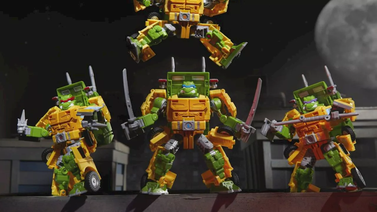 Hasbro Debuts Transformers x Teenage Mutant Ninja Turtles Crossover